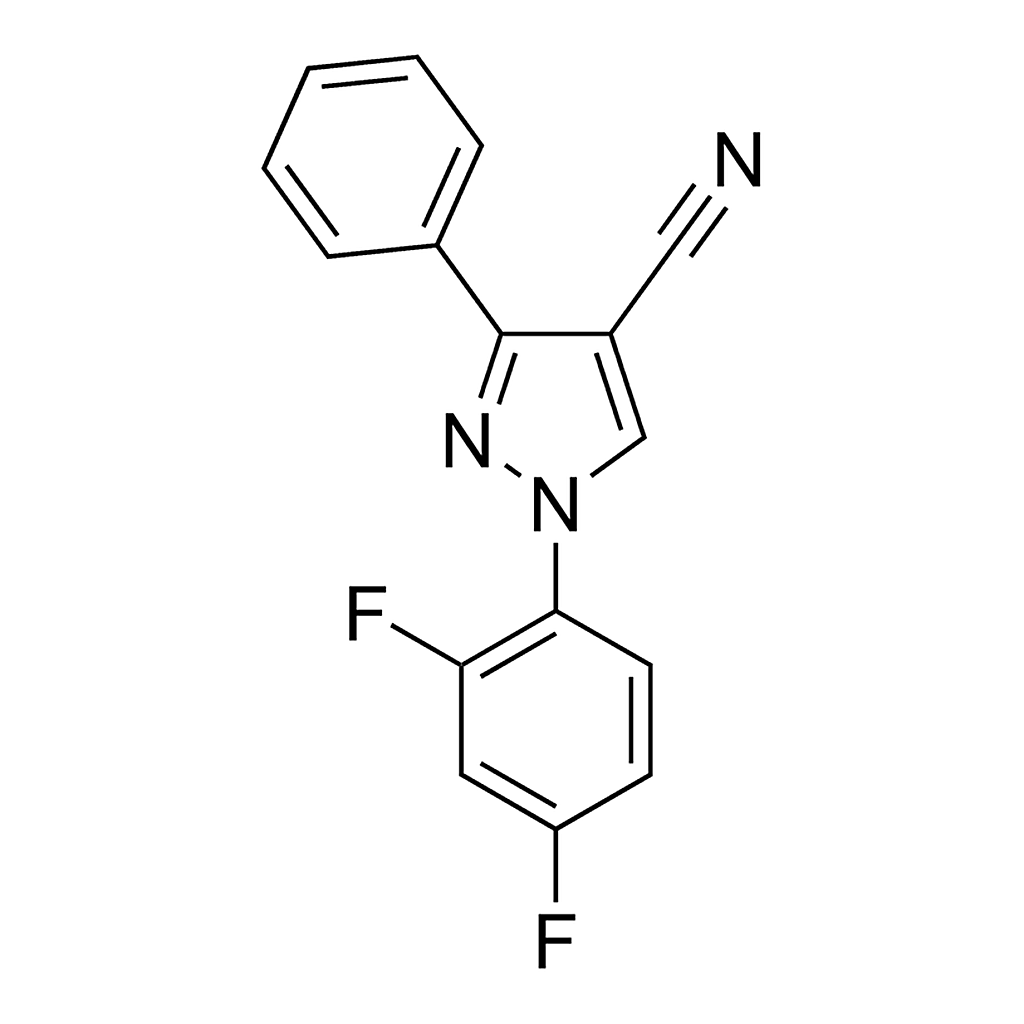 Merck 1-(2,4-Difluorophenyl)-3-phenyl-1H-pyrazole-4-carbonitrile
