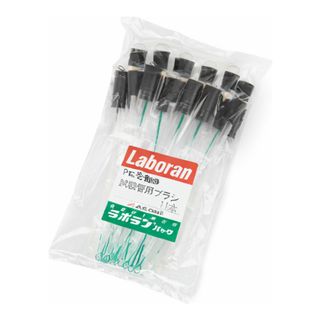 AS ONE Labolan R Brush (PE covering) for cleaning bottle No. 2