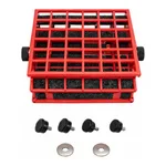 Thermo Fisher Scientific Test Tube Rack for MaxQ Shaker, 10–13 mm, 6 x 6 array, red
