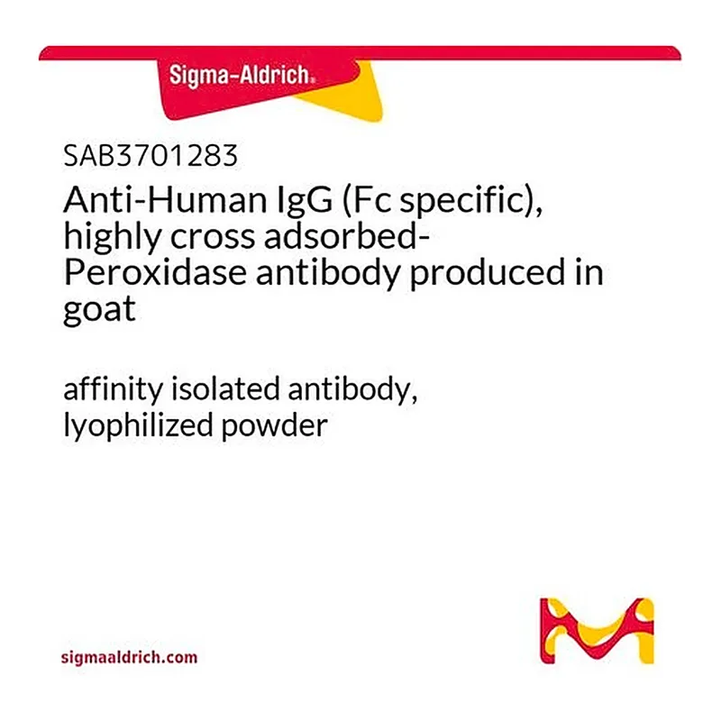Merck Anti-Human IgG (Fc specific), highly cross adsorbed-Peroxidase antibody produced in goat
