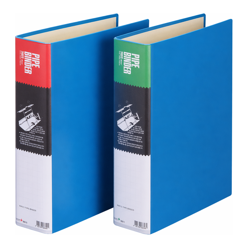 OFFICENEX 문화 A4 파이프바인더 70*70mm(B862-7A/청색)