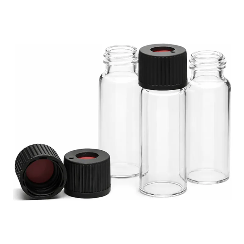 Agilent 2mL screw vial kit PTFE/butyl 8mm 100/pk