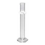 Merck Pyrex single metric scale graduated cylinder, calibrated to deliver