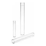 Merck Pyrex Test tubes, without rim, medium wall