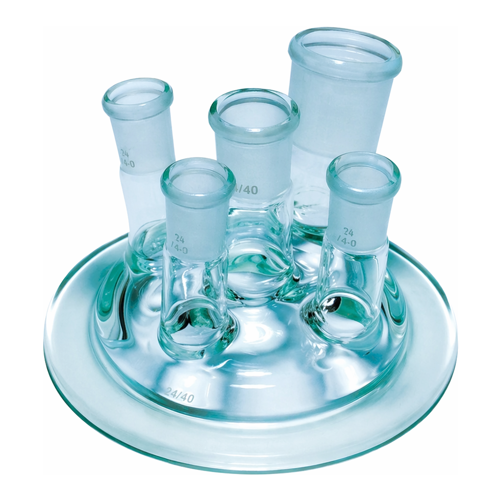 Merck Quickfit flat flange lids for reaction flasks