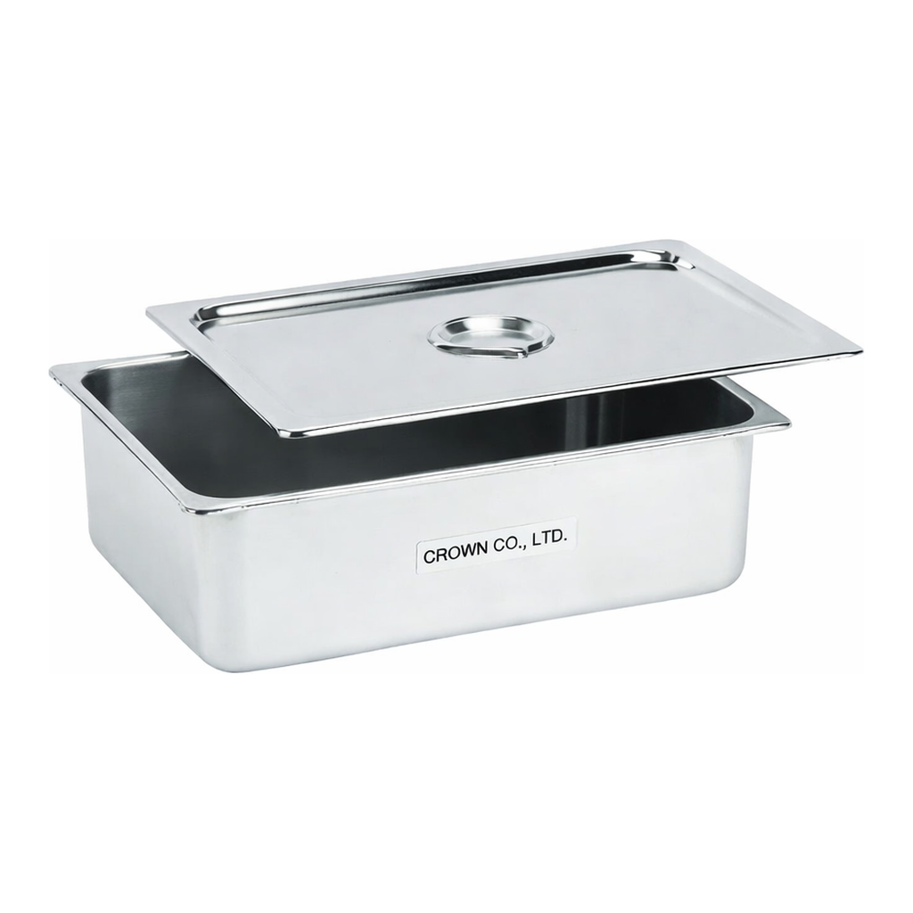 Merck Stainless steel pan Type 304