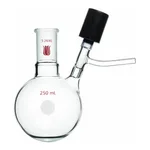 Merck Synthware reaction flask with high vacuum valve