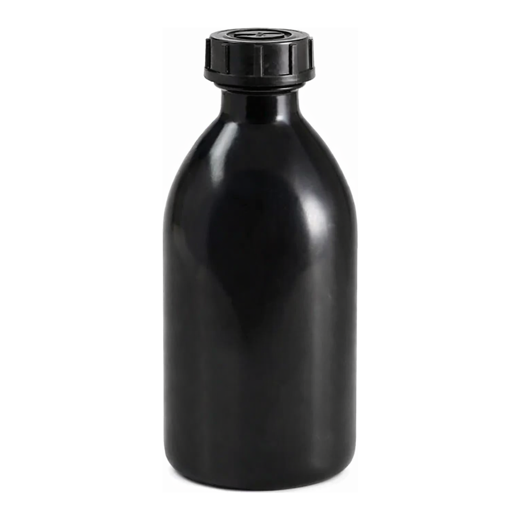 Merck BRAND amber narrow-mouth bottle, LDPE, with screw cap