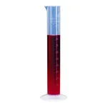 Merck BRAND graduated cylinder, PP, with blue printed scale or embossed scale