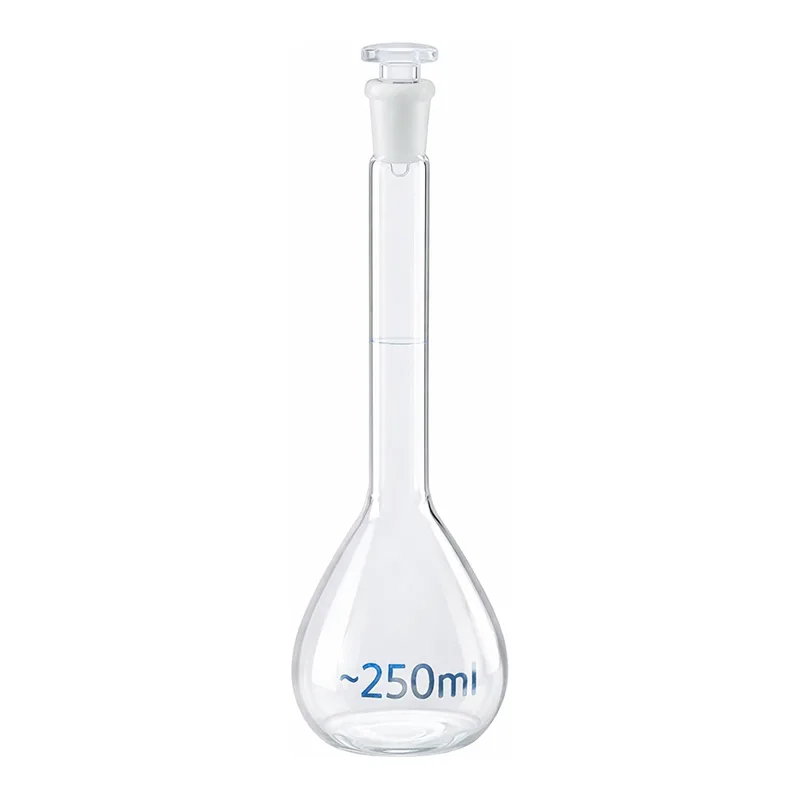 Merck BRAND BLAUBRAND volumetric flask, glass stopper, clear glass