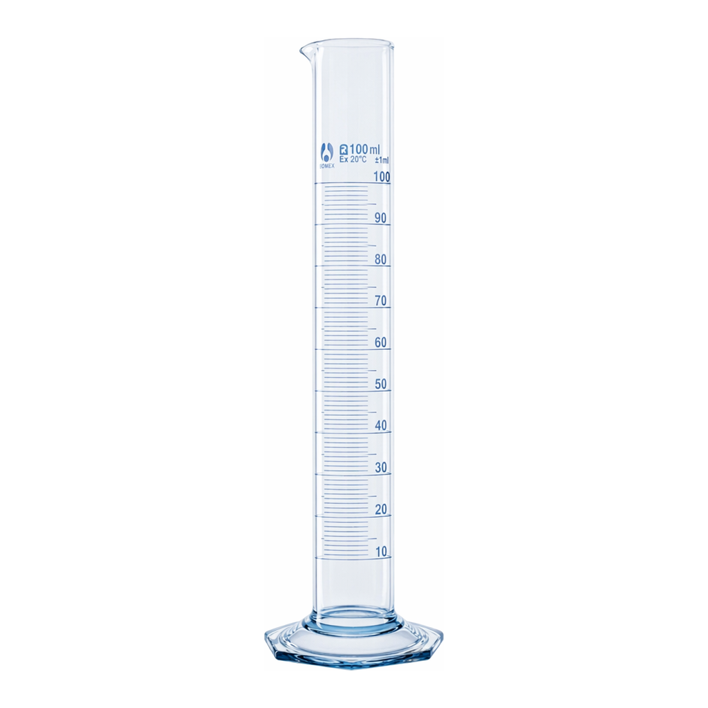 Merck BRAND USP BLAUBRAND class A measuring cylinder, tall form