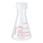 Merck Corning narrow mouth Erlenmeyer flask, reusable