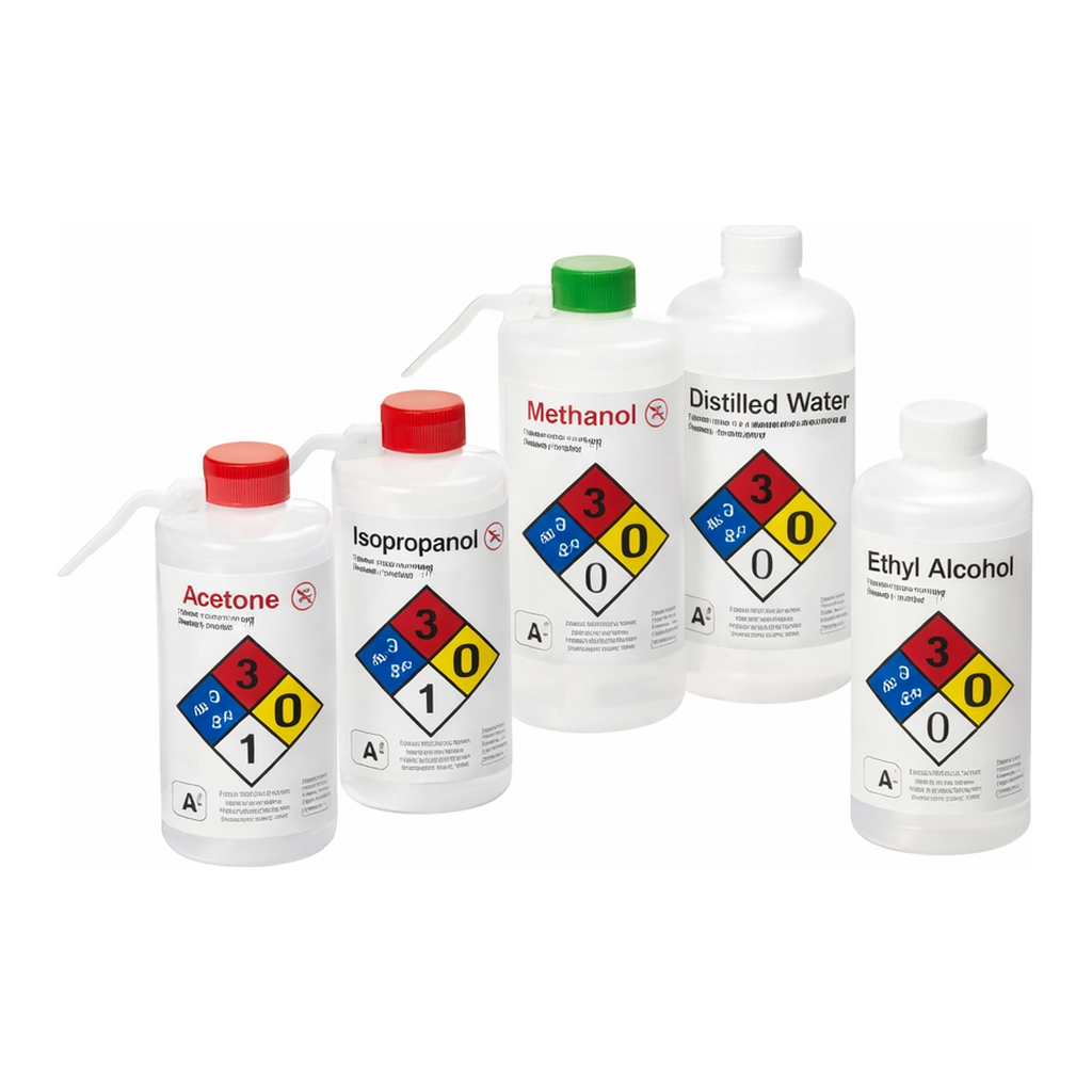 Merck Nalgene vented Unitary safety wash bottle
