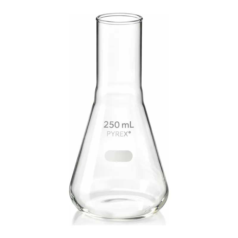 Merck Pyrex baffled shaker flasks