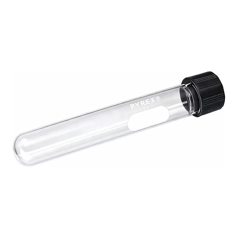 Merck Pyrex culture tubes with screw-cap