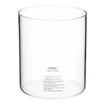 Merck Pyrex cylindrical jar, plain