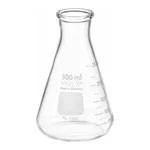 Merck Pyrex narrow-mouth graduated Erlenmeyer flask