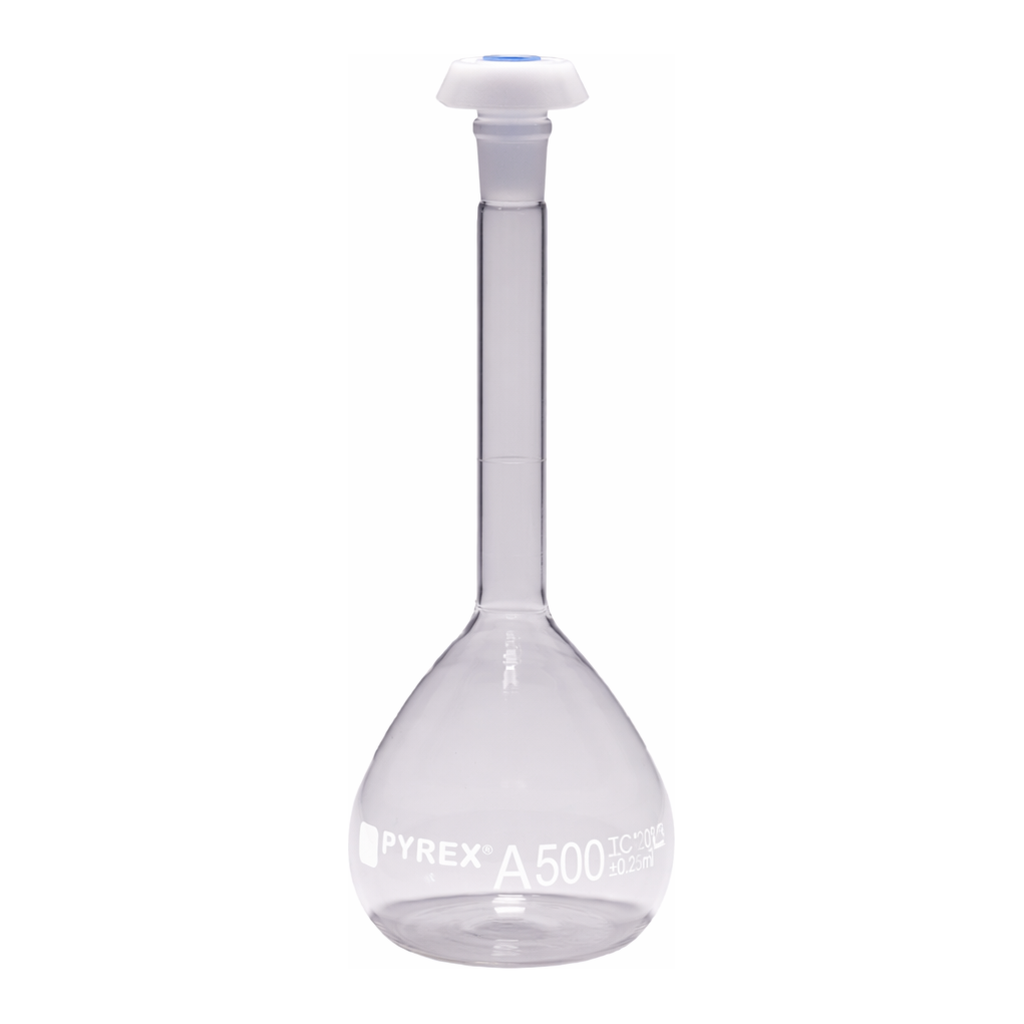 Merck Pyrex Volumetric flask, heavy duty, class A, USP/ISO/DIN tolerances