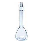 Merck Pyrex volumetric flask, class A with Pyrex ST stopper