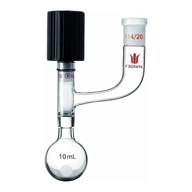 Merck Synthware storage flask with standard taper side arm