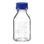 Merck BRAND laboratory bottle, graduated with screw cap