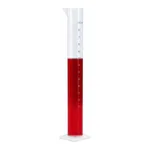 Merck BRAND graduated cylinder, PP, with blue printed scale or embossed scale