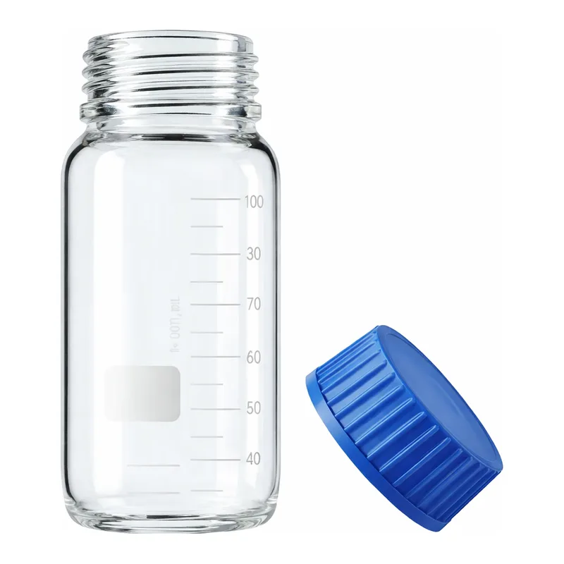 Merck Duran bottle wide neck GLS 80 without caps