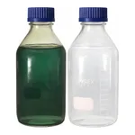 Merck Duran plastic-coated laboratory bottles