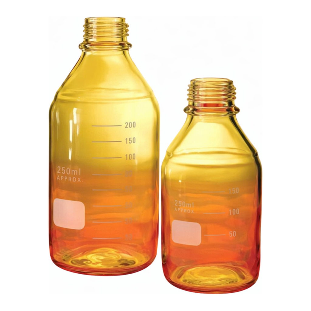 Merck Duran graduated laboratory bottles, without caps