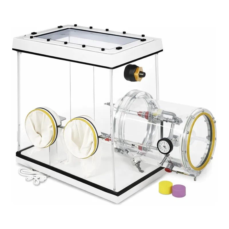 Merck Plas-Labs compact glove box