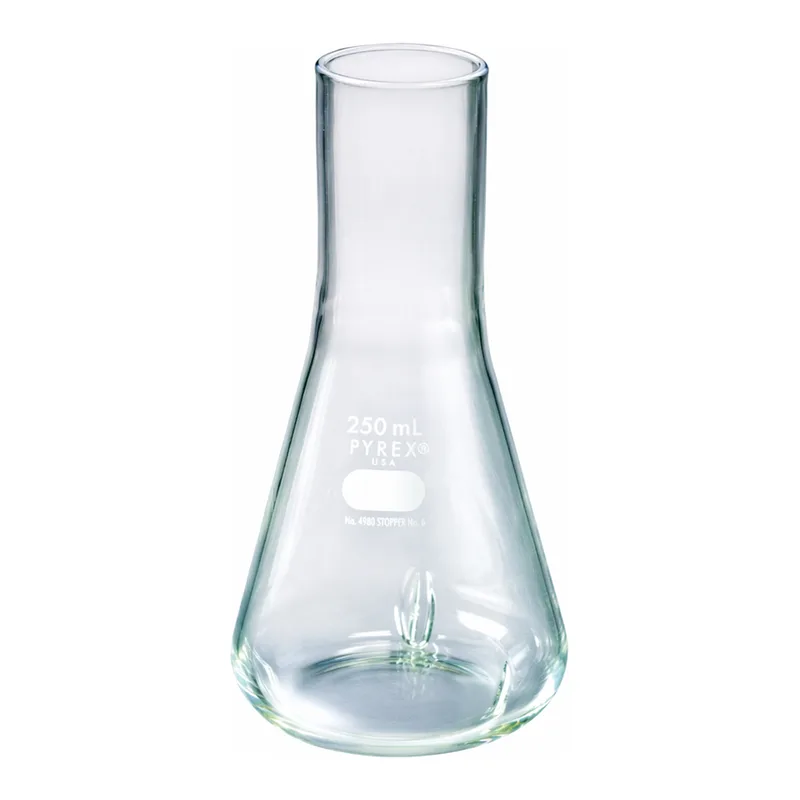 Merck Pyrex baffled shaker flasks