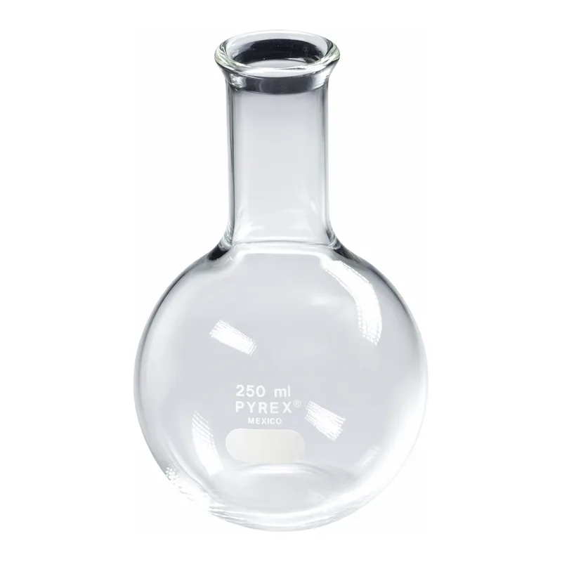 Merck Pyrex Florence flat-bottom flask