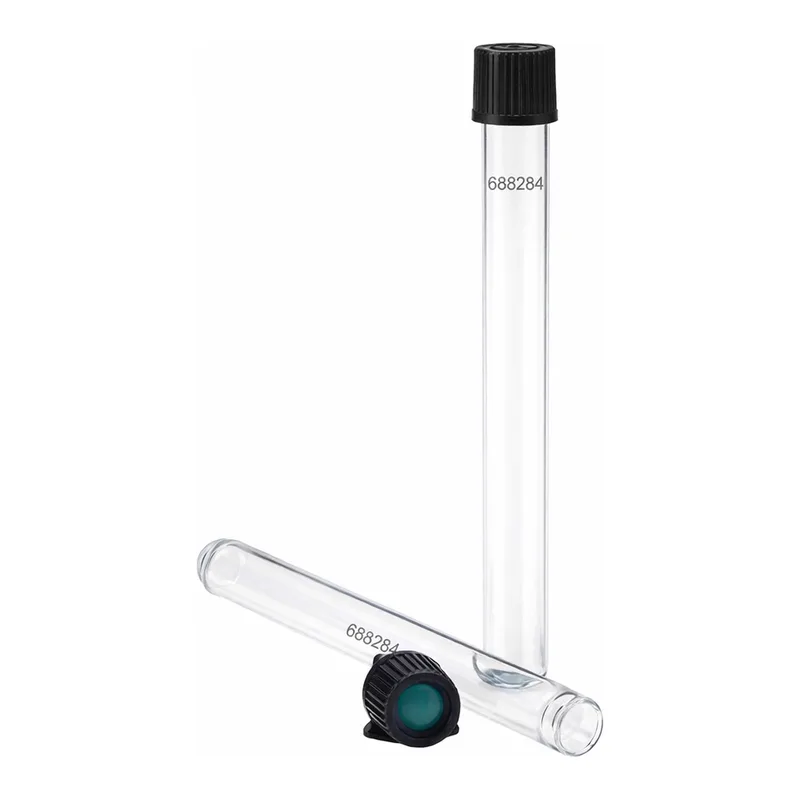 Merck Pyrex glass culture tubes