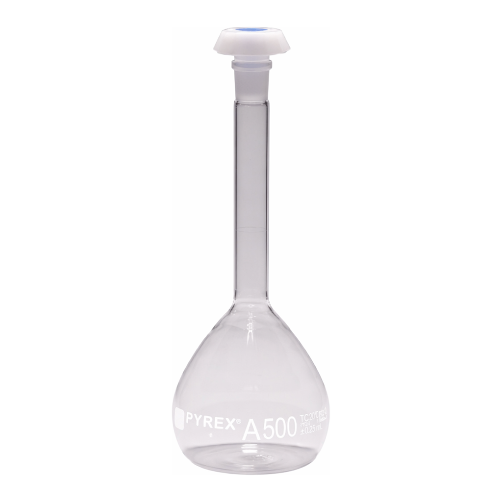 Merck Pyrex Volumetric flask, heavy duty, class A, USP/ISO/DIN tolerances