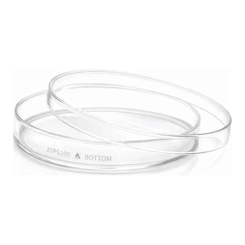 Merck Pyrex petri dishes