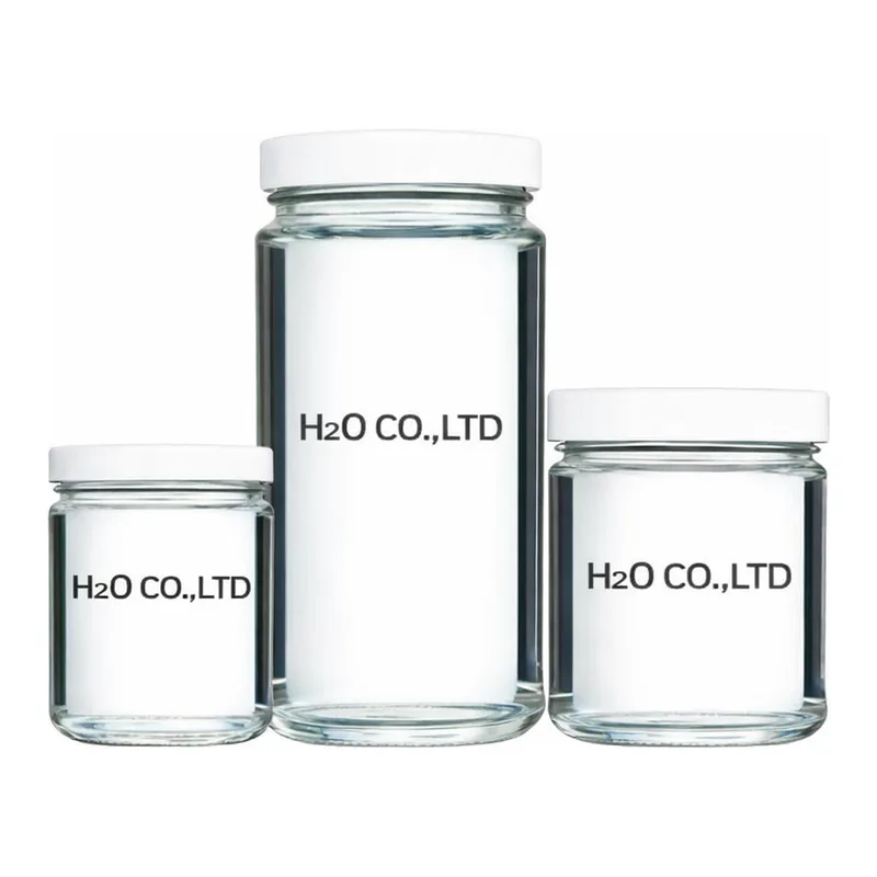 Merck Wheaton straight-mouth bottles with cap, clear