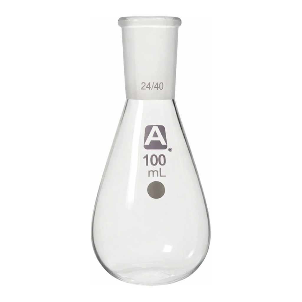 Merck Aldrich evaporating flask, pear-shaped