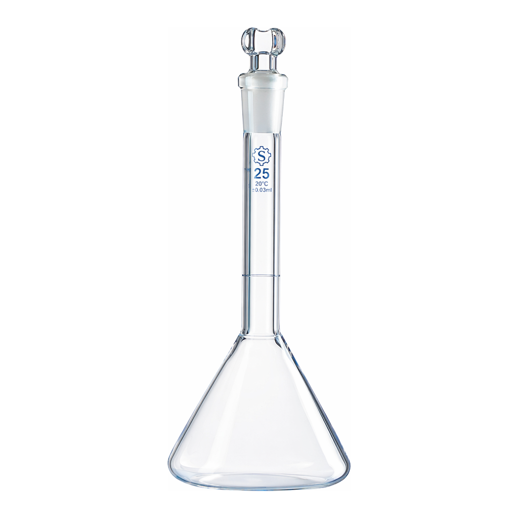 Merck BRAND BLAUBRAND volumetric flask trapezoidal