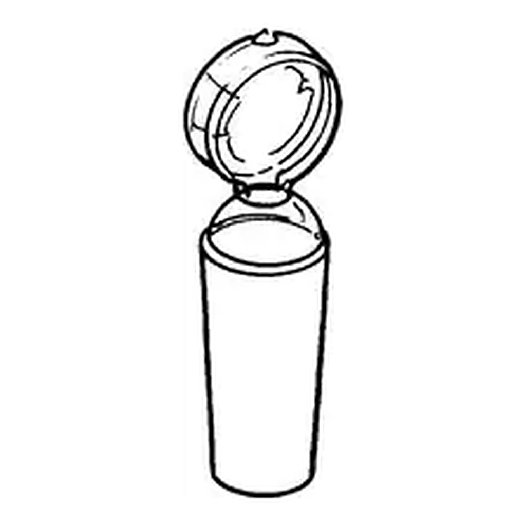 Merck Aldrich hollow pennyhead stopper