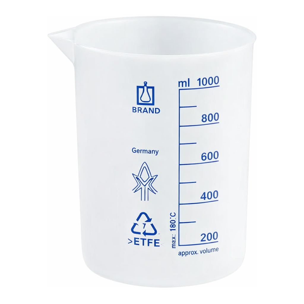 Merck BRAND ETFE beaker with spout, low form