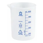 Merck BRAND ETFE beaker with spout, low form