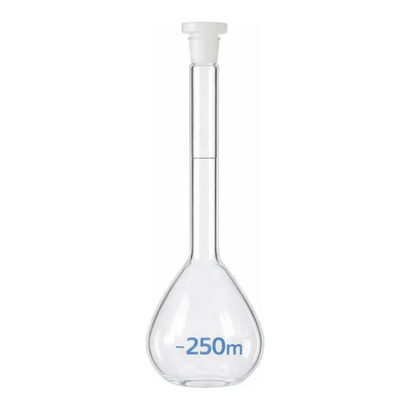 Merck BRAND BLAUBRAND volumetric flask, PP stopper, clear glass