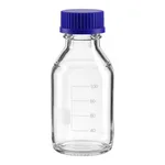 Merck BRAND laboratory bottle, graduated with screw cap