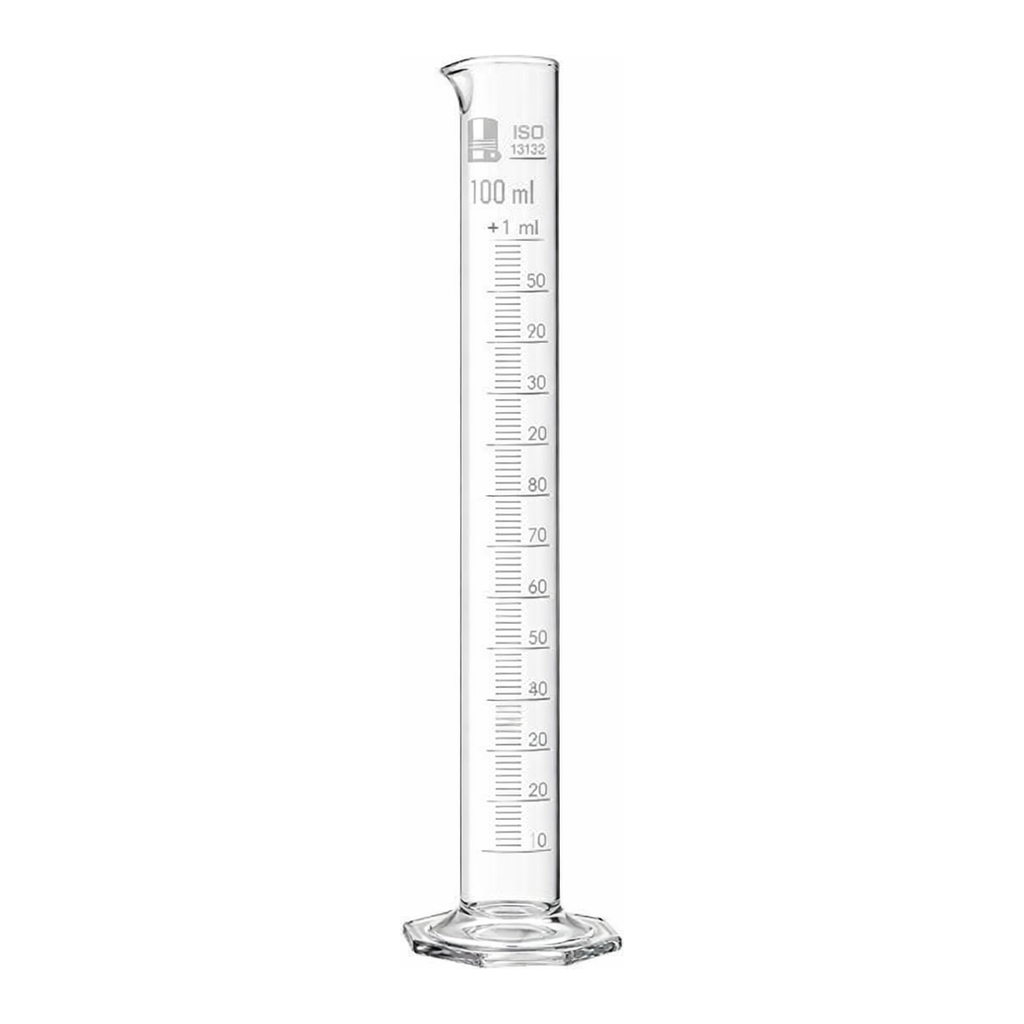 Merck BRAND SILBERBRAND Class B glass measuring cylinders, tall form