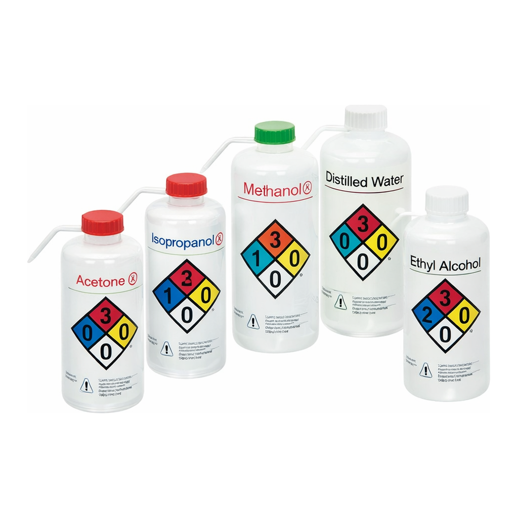 Merck Nalgene vented Unitary safety wash bottle