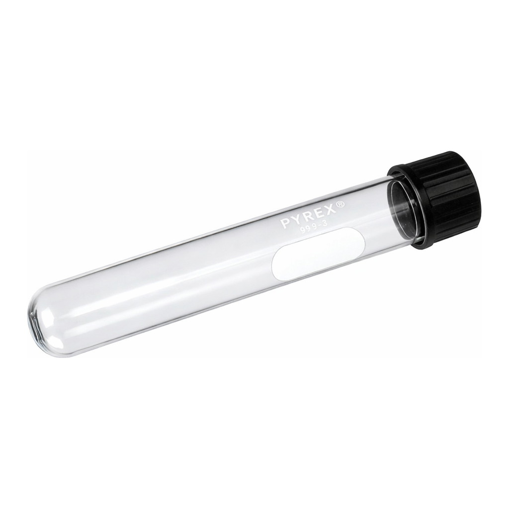 Merck Pyrex culture tubes with screw-cap