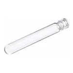 Merck Pyrex disposable culture tubes, screw cap style, round-bottom