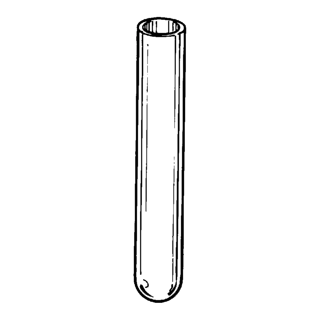 Merck Pyrex disposable culture tubes, rimless