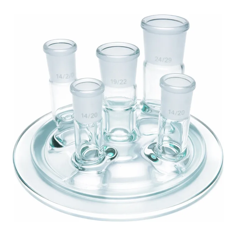 Merck Quickfit flat flange lids for reaction flasks