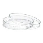 Merck Pyrex petri dishes
